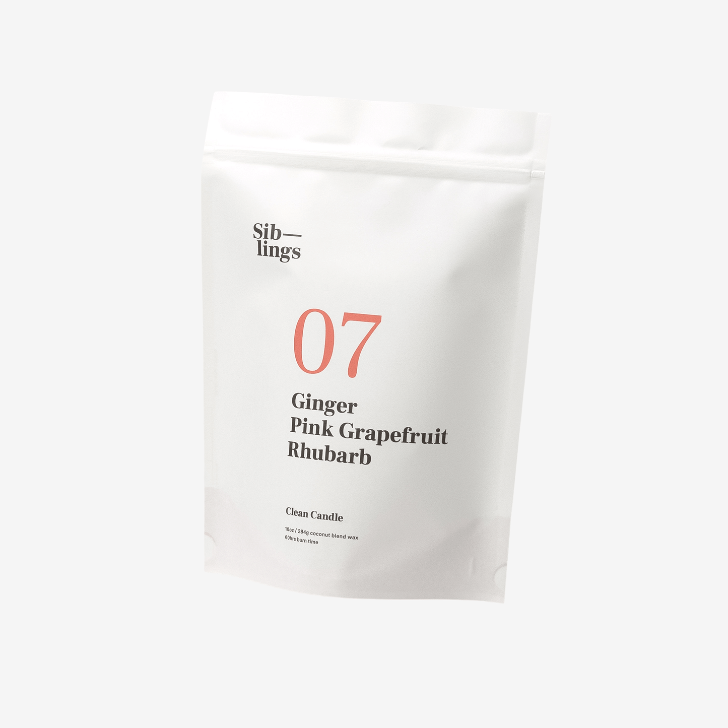No 07 — Ginger, Pink Grapefruit, Rhubarb