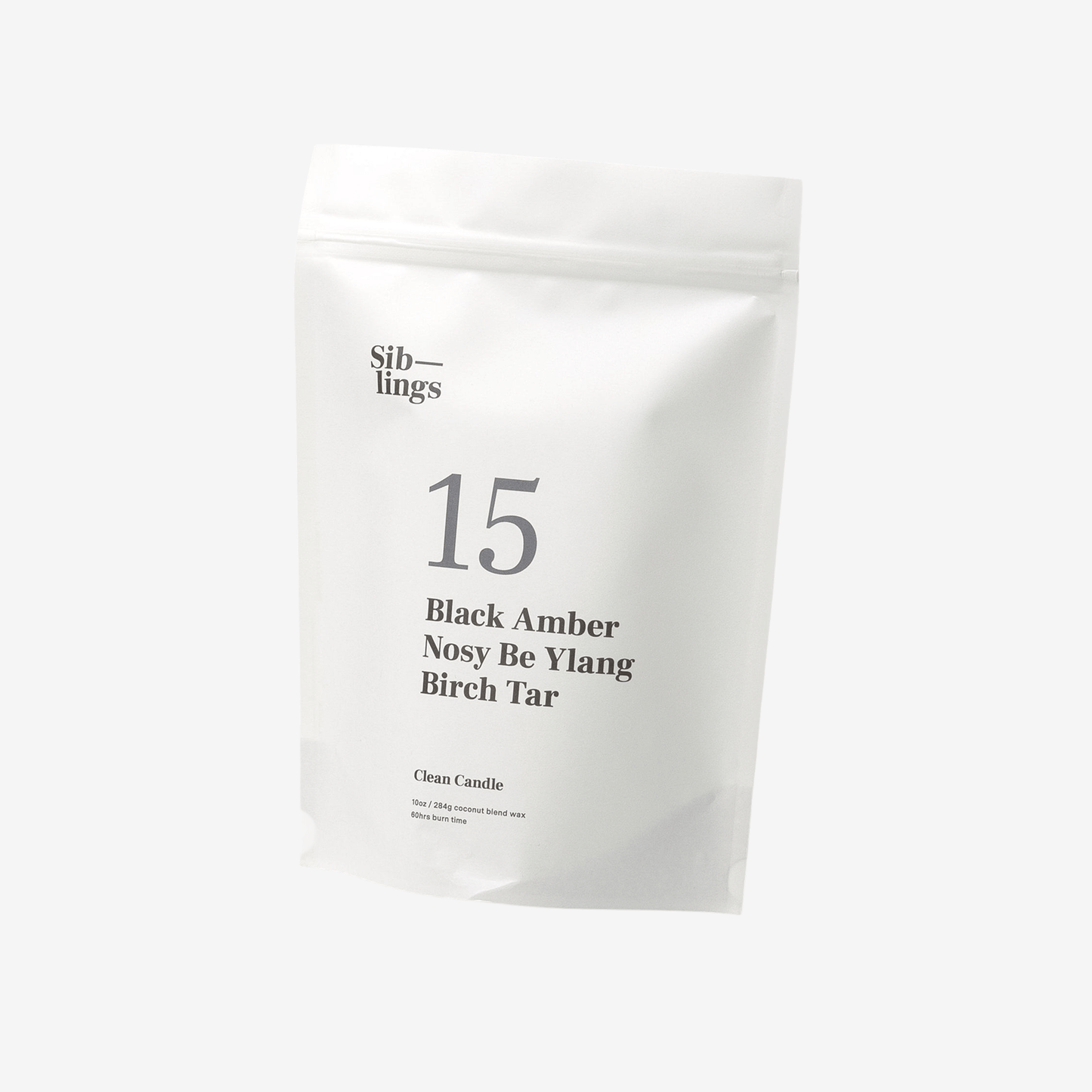 No 15 — Black Amber, Nosy Be Ylang, Birch Sap