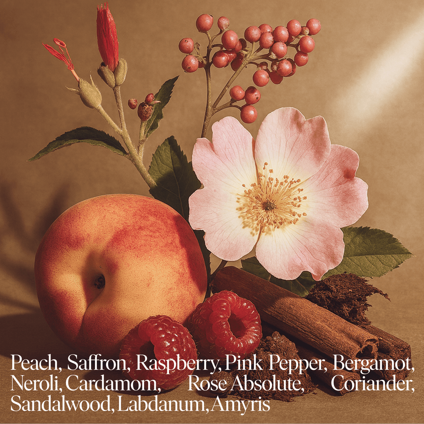Oud & Peach