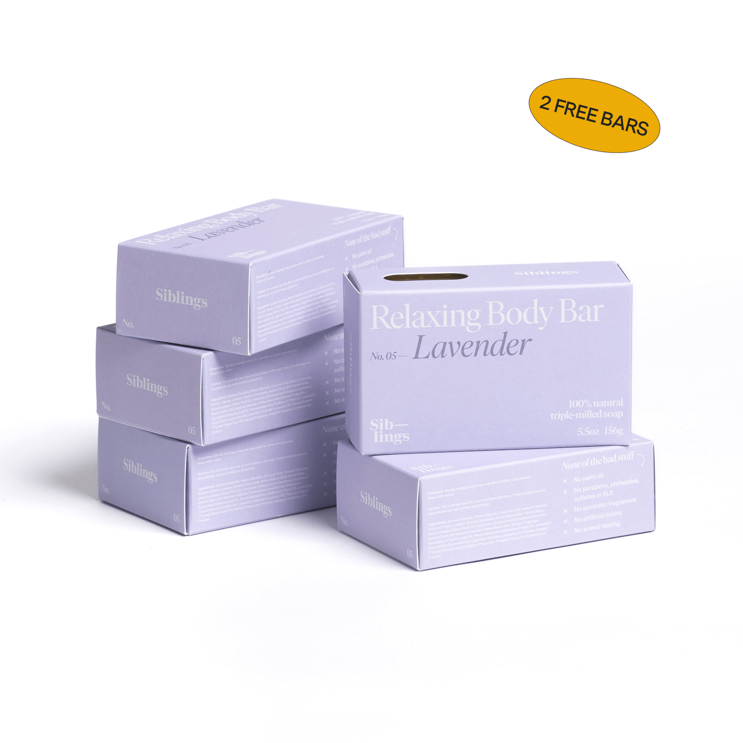 Relaxing Soap — Lavender, Eucalyptus, Tonka Bean