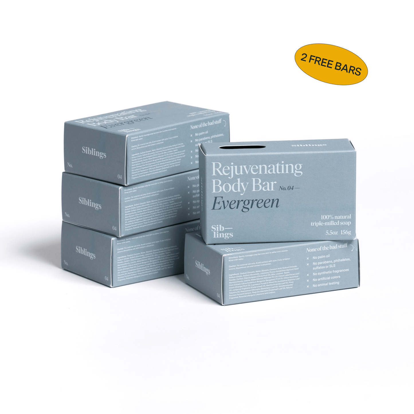 Rejuvenating Soap — Pine, Rosemary, Bergamot