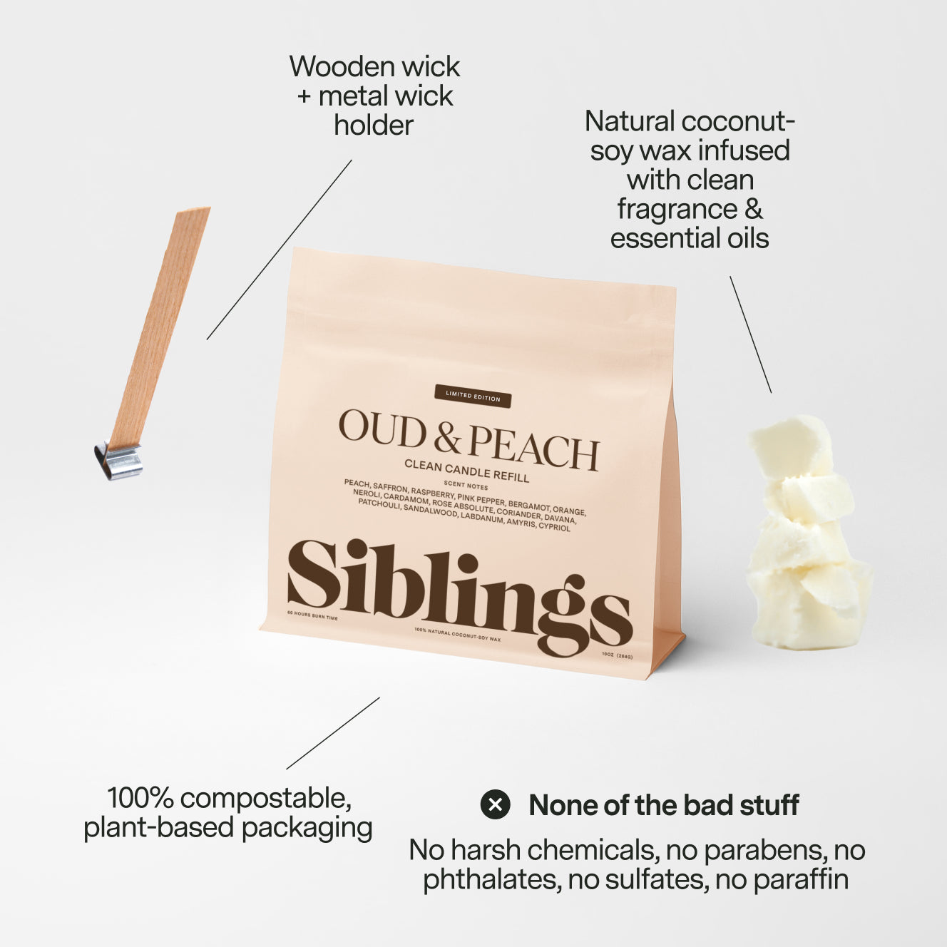 Oud & Peach