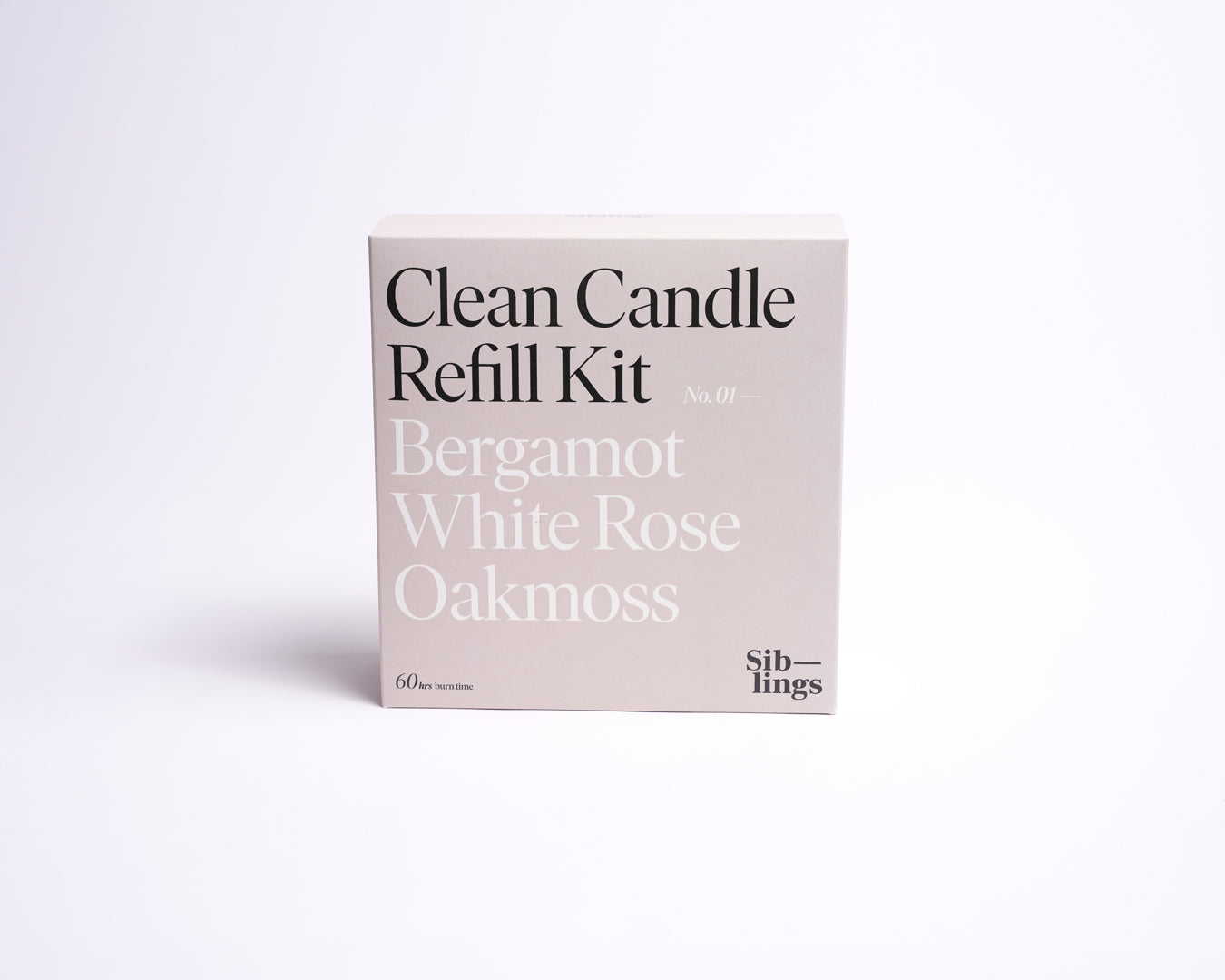 No 01 — Bergamot, White Rose, Oakmoss (Retail)