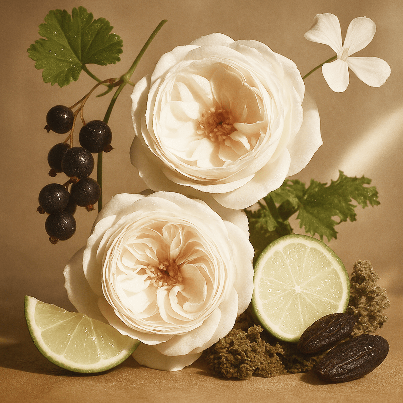No 01 — Bergamot, White Rose, Oakmoss