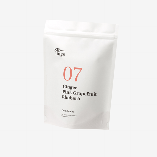 No 07 — Ginger, Pink Grapefruit, Rhubarb