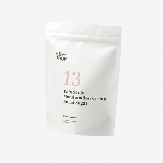 No 13 — Palo Santo, Marshmallow Cream, Burnt Sugar
