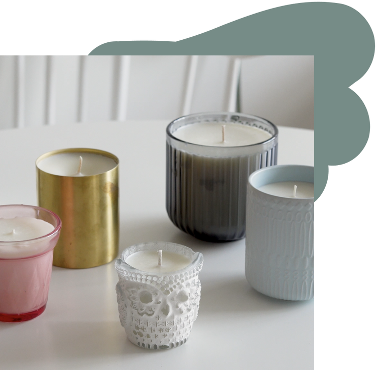 Easy DIY Candles Siblings