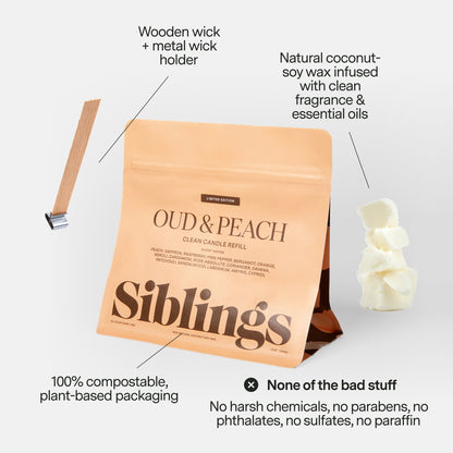 Oud & Peach