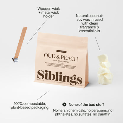 Oud & Peach