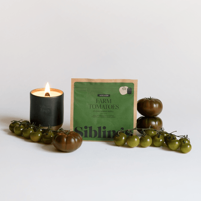 Farm Tomatoes Forever Candle
