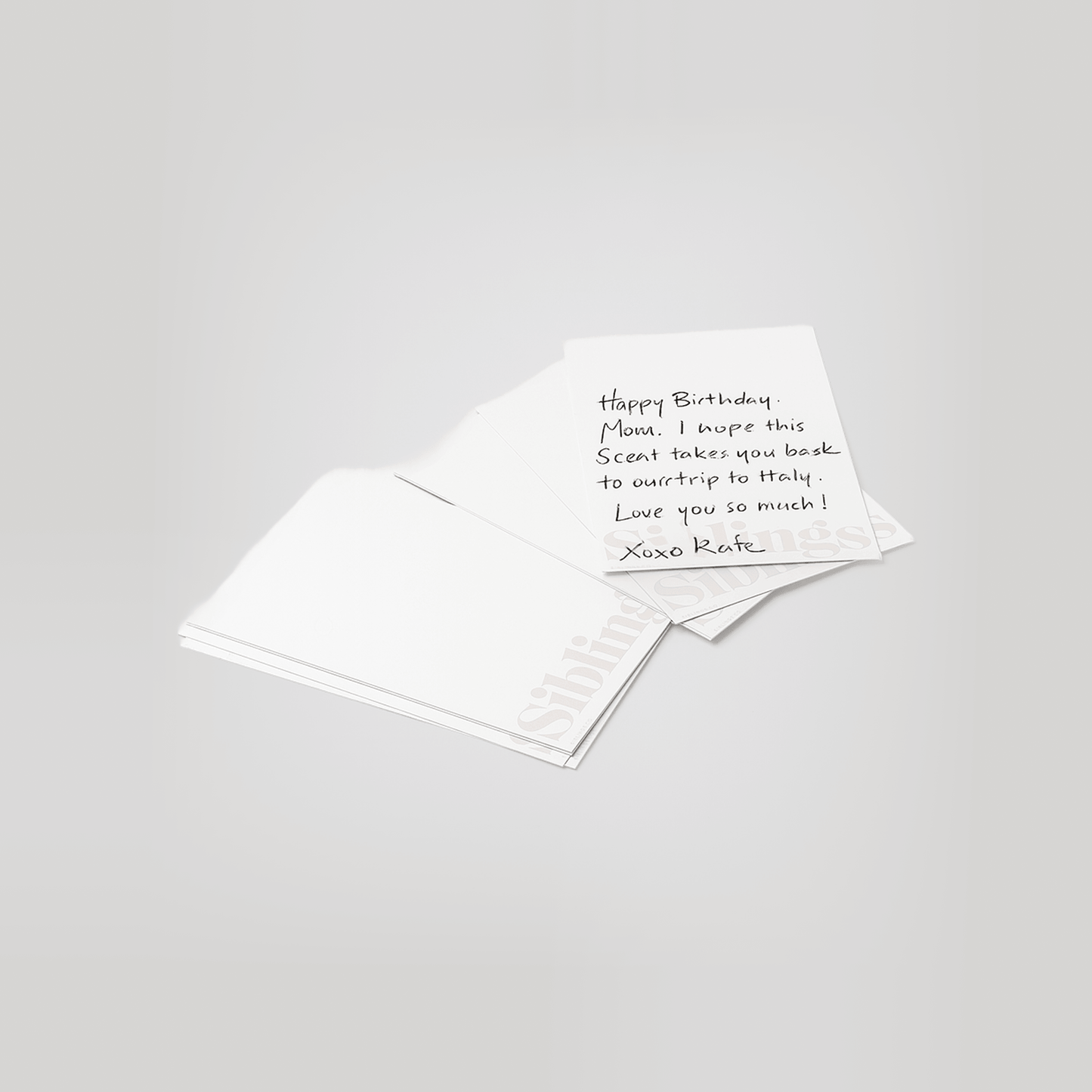 Gift Note Stationary