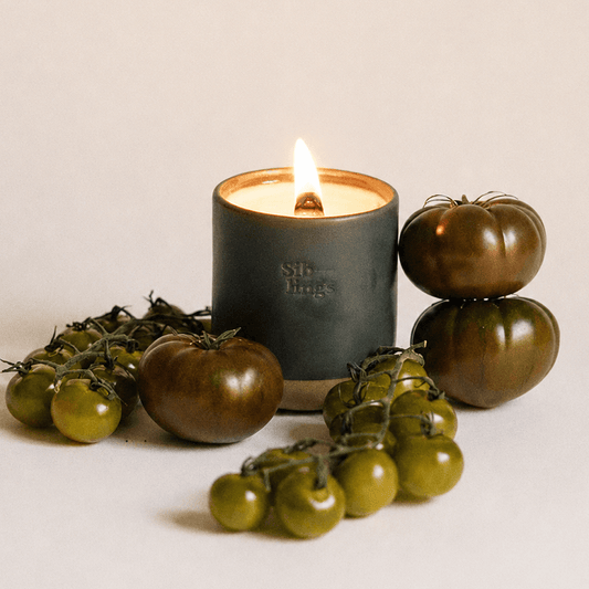 Farm Tomatoes Forever Candle