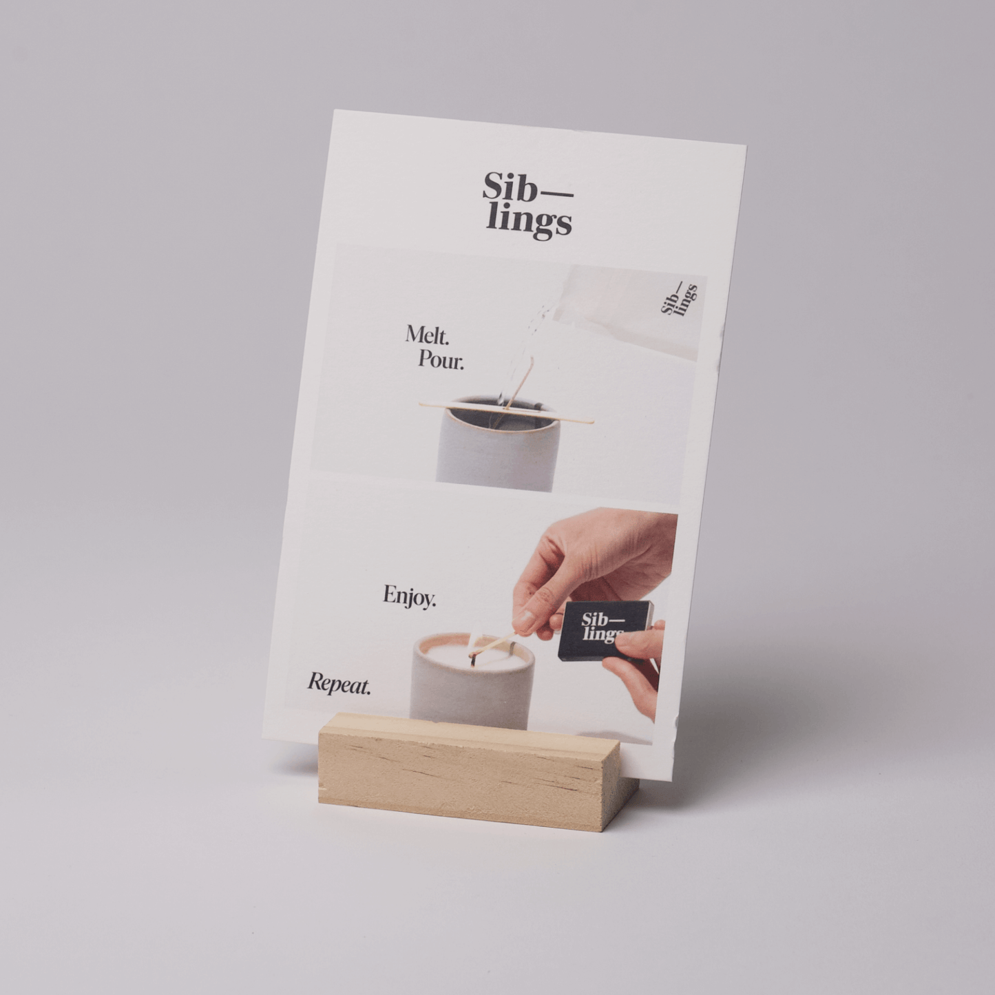 Wholesale POP + Wooden Block