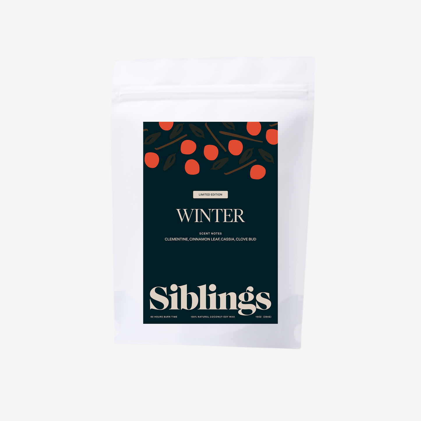 Winter — Clementine, Cinnamon, Clove