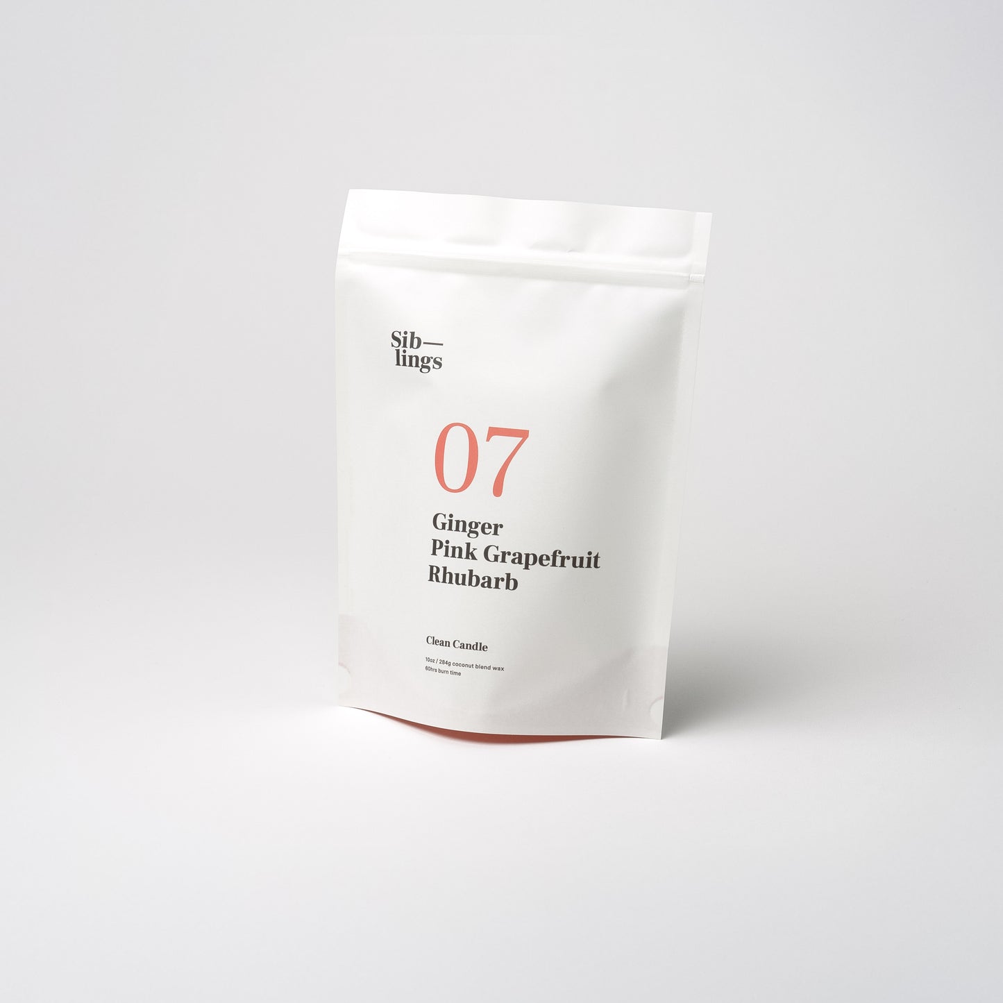 No 07 — Ginger, Pink Grapefruit, Rhubarb