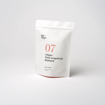 No 07 — Ginger, Pink Grapefruit, Rhubarb