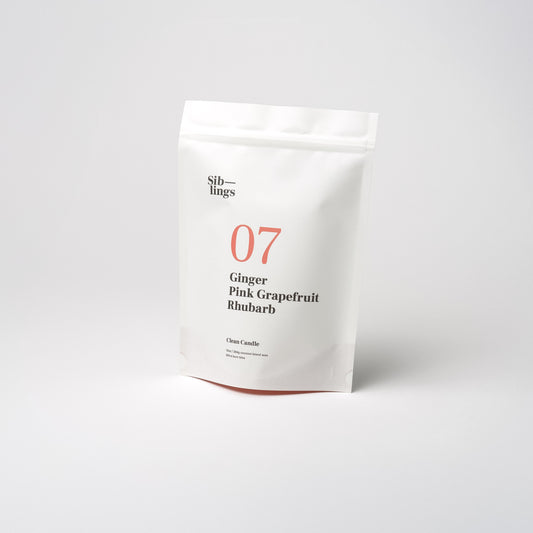No 07 — Ginger, Pink Grapefruit, Rhubarb