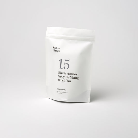No 15 — Black Amber, Nosy Be Ylang, Birch Sap