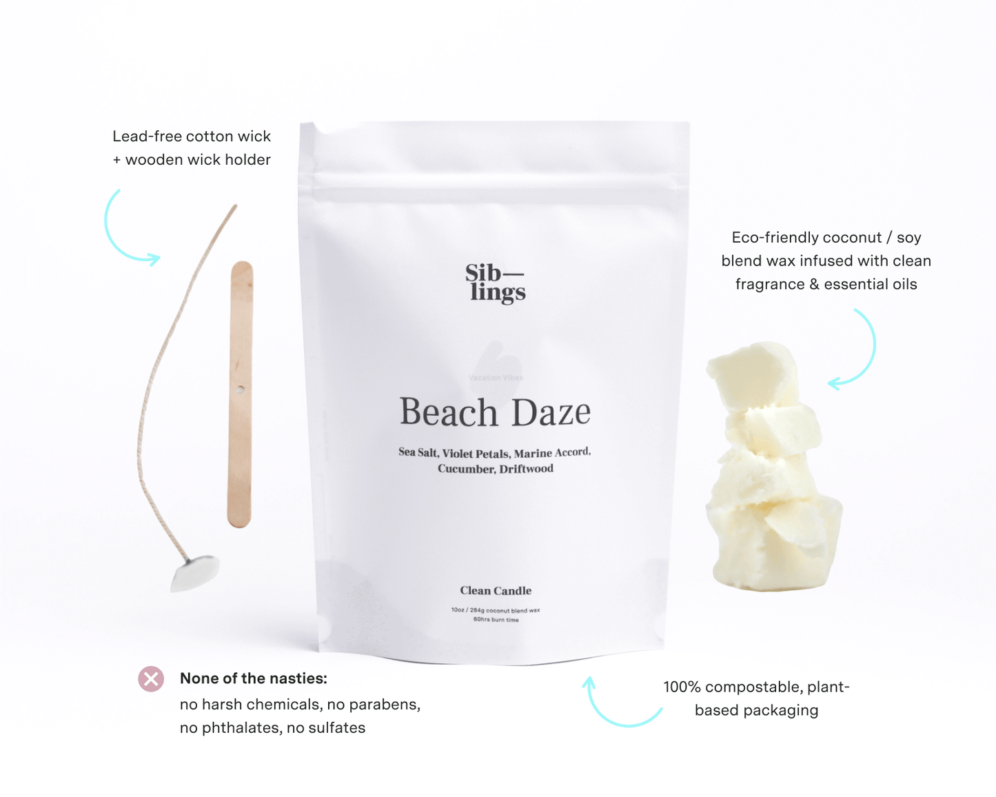 Beach Daze — Sea Salt, Marine Accord, Driftwood